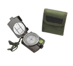 Компас призматичний металевий Mil-Tec Olive 15789000
