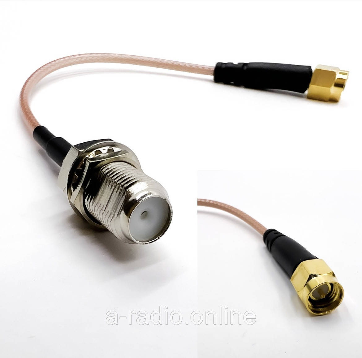 Пігтейл SMA-Male-F-Female-RG316 15 см