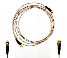 Пігтейл SMA-Male - SMA male ВЧ кабель перехідник RG316 довжина 2 метра