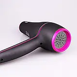 Професійний фен для волосся з насадками та дифузором VGR V-402 рожевий, фото 5