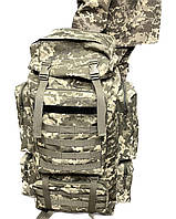 Тактический рюкзак 110 л. Рюкзак военный Пиксель Кордура