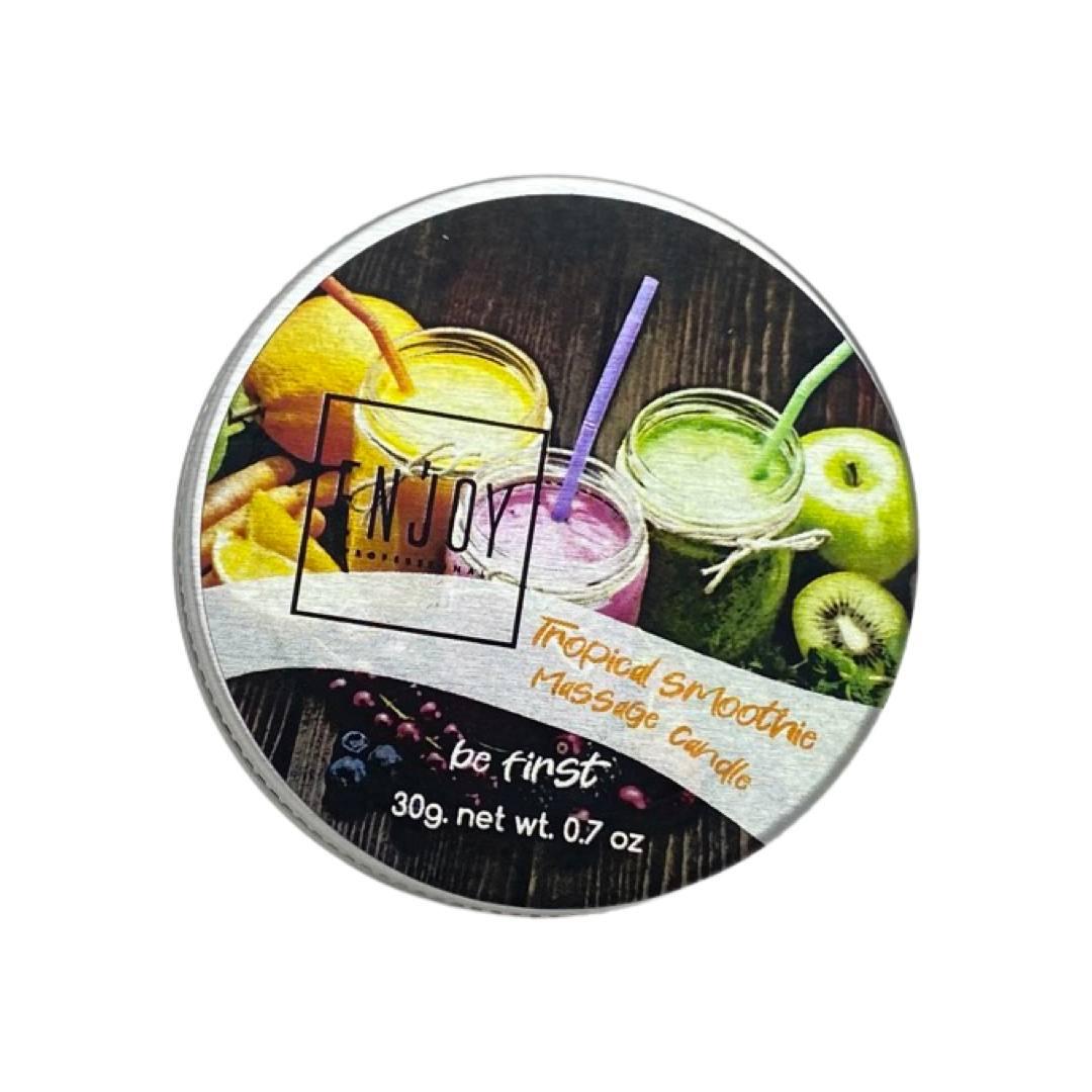 Масажна свічка Enjoy Professional Tropical smoothie Тропичний смузі 30 грам