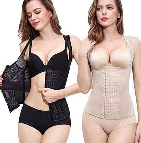 Корсет після пологів шестирядний Perfect Тяжкий з ребрами жорсткості на бретельках