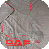 Комплект постельного белья для водителя большегрузного автомобиля DAF серый