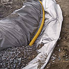 Геотекстиль 50м2 будівельний термоскріпленний 150г/м2 для дренажу, захисту та фільтрації, фото 4