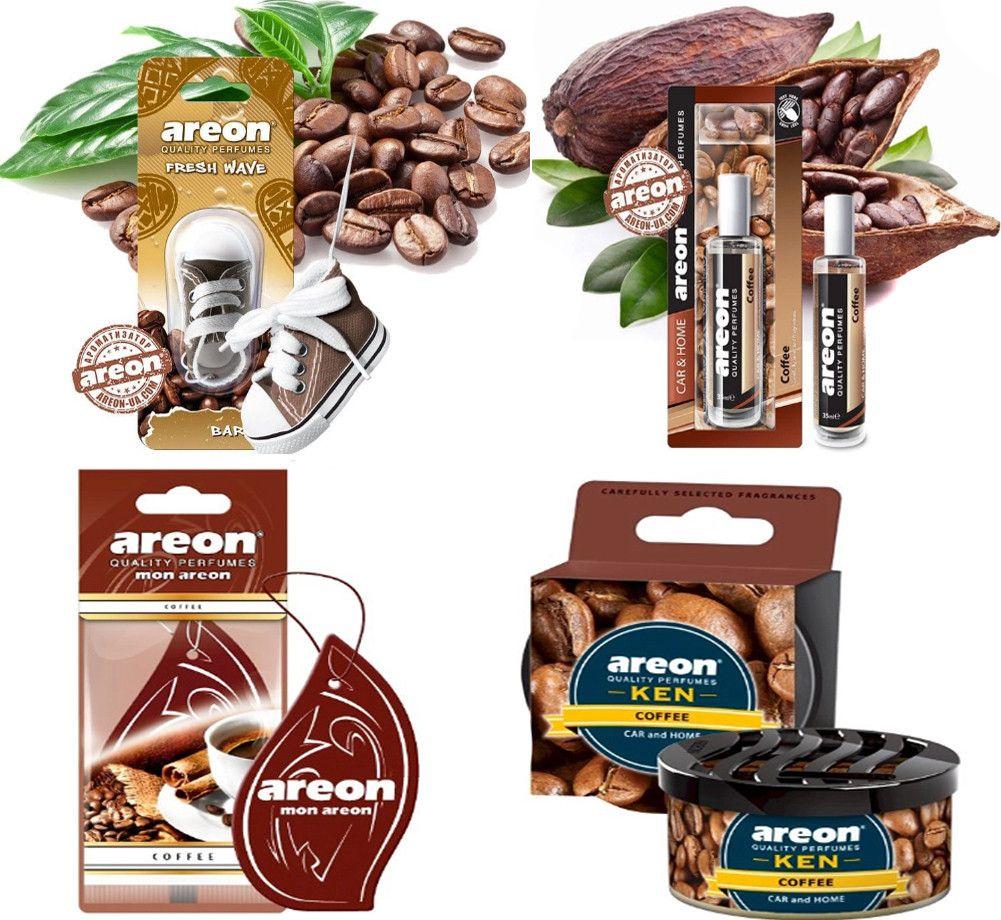 Набір Ароматизаторів повітря Areon Coffee Barista