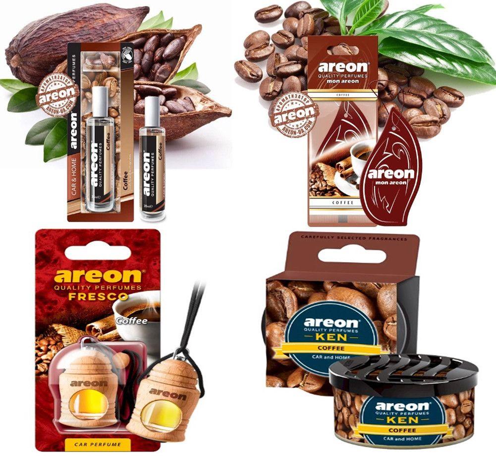 Набір Ароматизаторів повітря Areon Coffee Man (Кафеман)