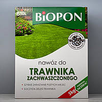 Удобрение Biopon для газона от сорняков гранулы 5 кг