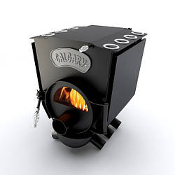 Піч опалювальна булер'ян " Calgary Lux " з варильною поверхнею "00"+скло (Новаслав)