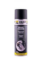 Засіб очищення гальм та зчеплення KRAFT BRAKE CLEANER 500ML
