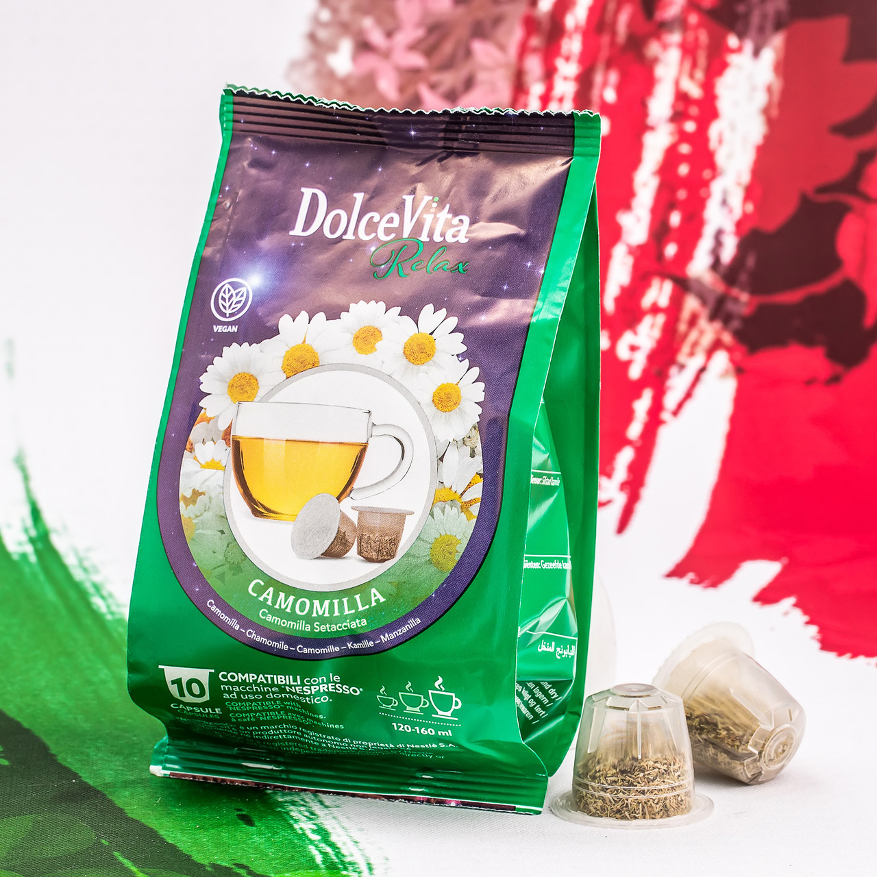 Чай Dolce Vita Camomilla (Ромашковый чай) для Nespresso® в капсулах 10 ...
