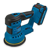 Акумуляторна орбітальна шліфувальна машина KRAISSMANN 1125 AES 20UL (акумулятор 2Аг-2шт, зарядний пристрій)