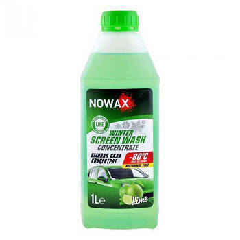 Зимовий омивач скла концентрат Nowax Лайм Winter -80 °C 1L Lime (NX01170)