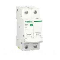 Автоматичний вимикач RESI9 6kA 2P 25A, хар-ка C, Schneider Electric