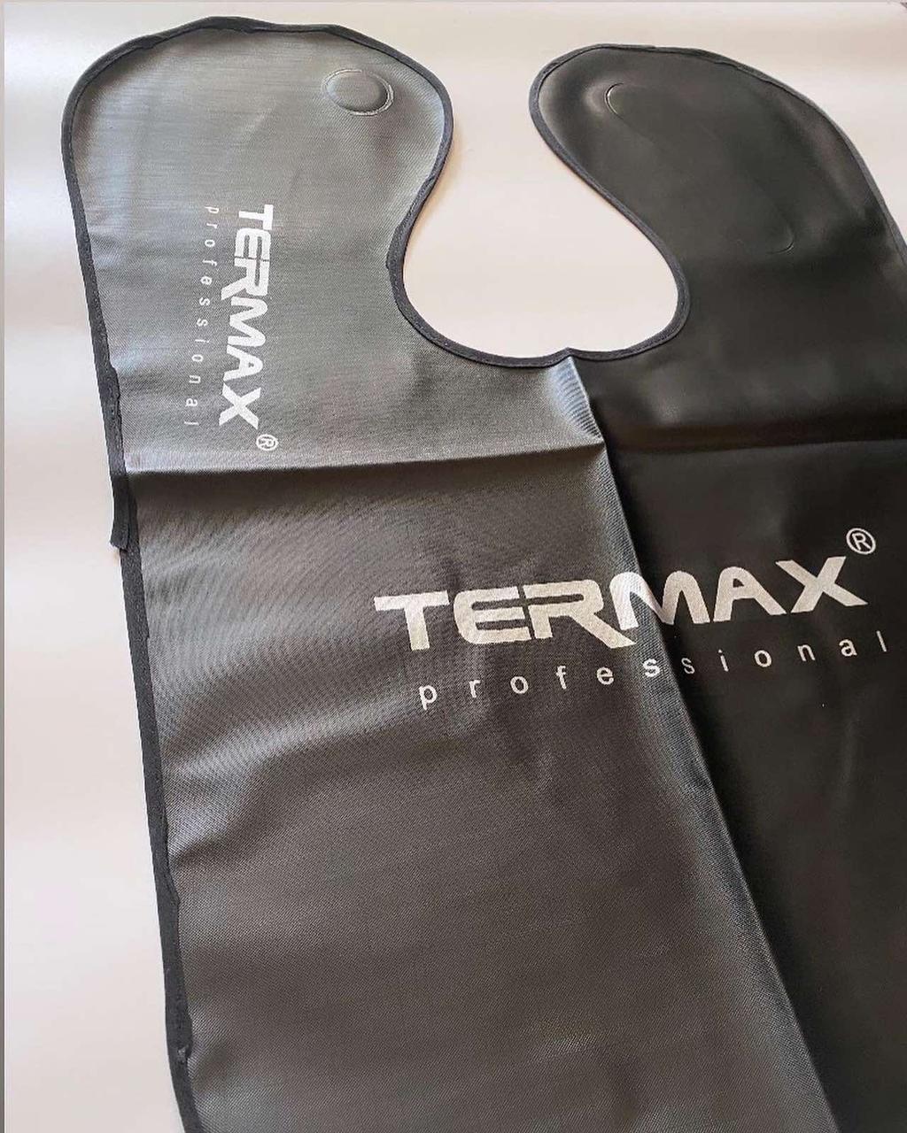 Накидка пелерина для парикмахера Termax плотная непромокаемая 46 x 67 см, на магнитах - фото 4 - id-p1911527951