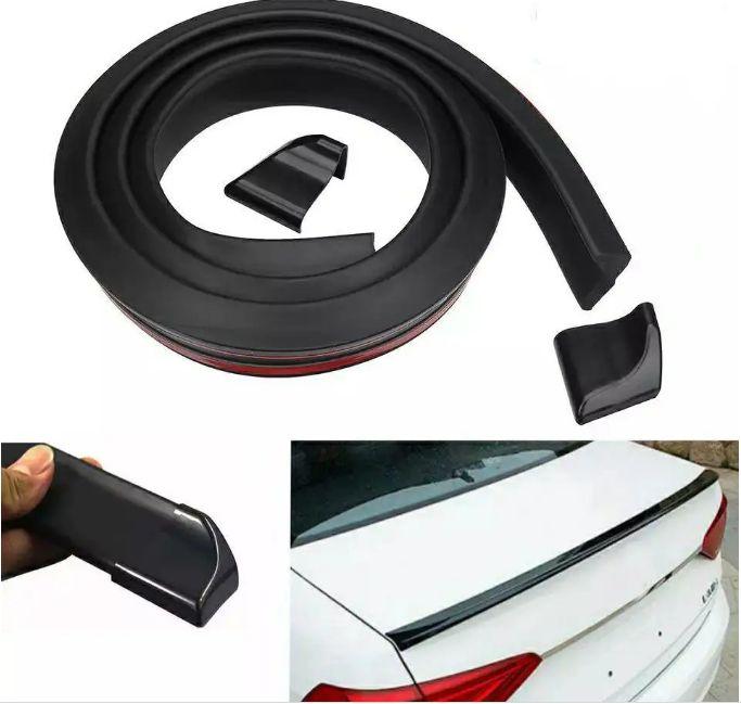 Спойлер багажника універсальний Samurai 140 см 45 мм 3М скотч Чорний мат, фото 1