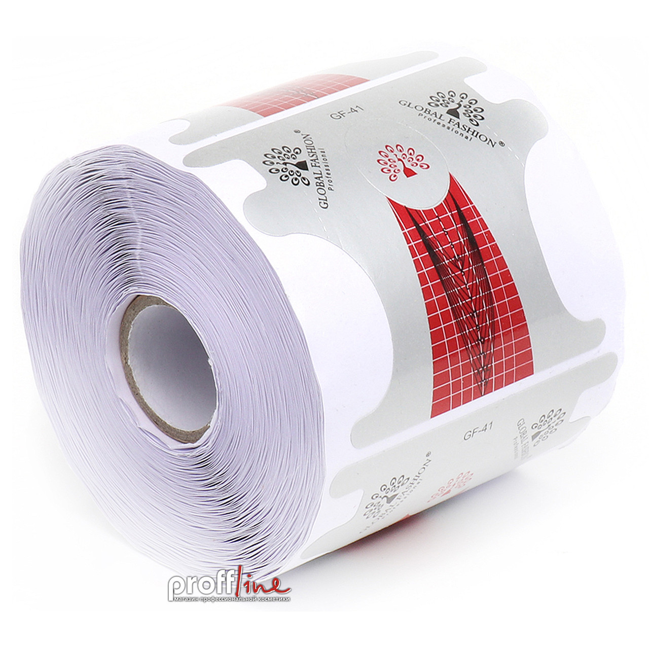 Форми для нарощування нігтів Global Fashion GF-41 300 шт, фото 1