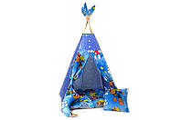 Вигвам-палатка детская каркасная Щенячий Патруль мягкий коврик фиксатор подушка