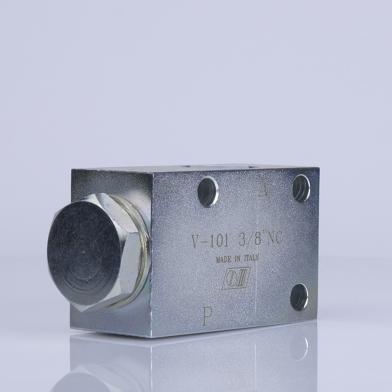 Кінцевий вимикач V-101 3/8" NC, нормально закритий, Oleodinamica Marchesini