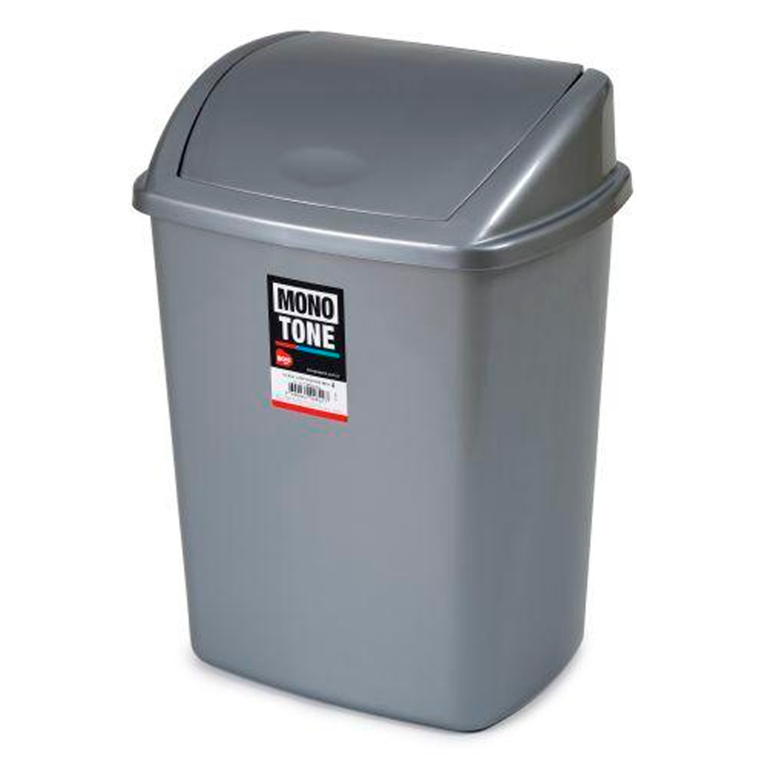 Бак для сміття сірий 26 л, модель No:4 Bora BO842GREY