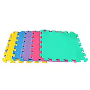 Дитячий килимок-пазл татами ластівчин хвіст Izolon Base 50 кг/м3 50х50х1 см, фото 2