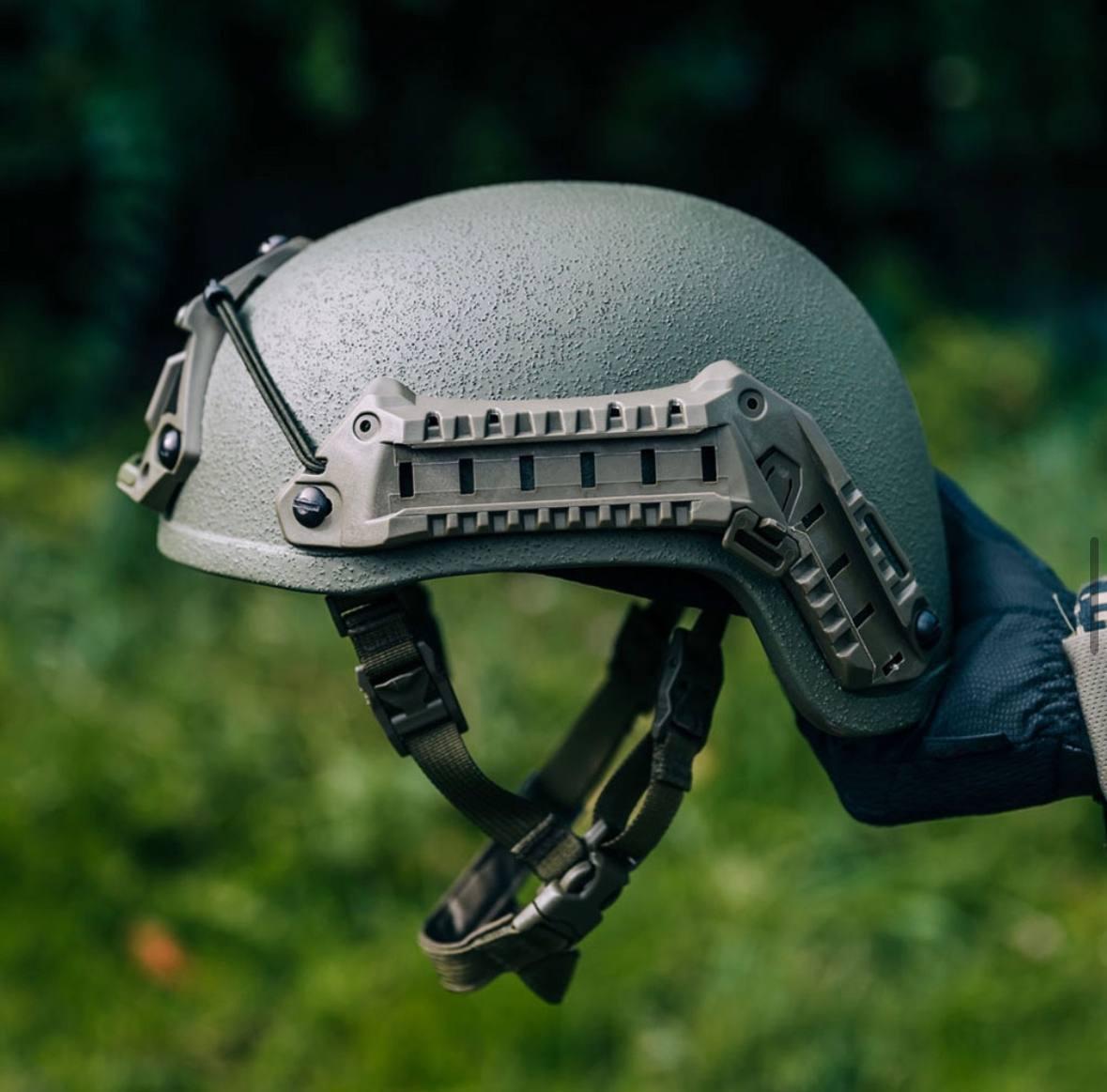 Кевларовый военный тактический шлем НАТО Sestan Busch BK-ACH-HC helmet 3A IIIA класса защиты каска армейская - фото 1 - id-p1857628467