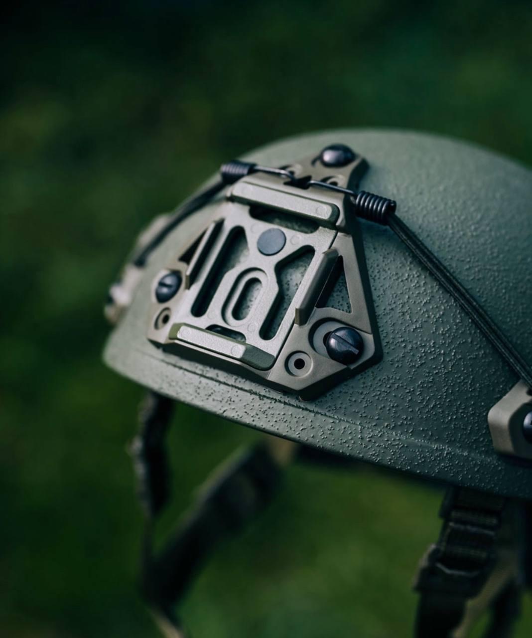 Кевларовый военный тактический шлем НАТО Sestan Busch BK-ACH-HC helmet 3A IIIA класса защиты каска армейская - фото 2 - id-p1857628467