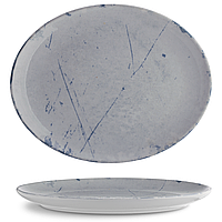 Блюдо овальное 32х26 см Isabelle Stone Blue G.Benedikt ISC3032-K0008