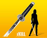 Меч Катана Самурайський Хатторі Хандзо KATANA на підставці, фото 2