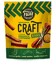 Грінки житньо-пшеничні зі смаком «Часник» 90 г (35 шт) ТМ «Flint Craft Grenki»
