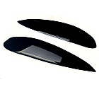 Вії фар для Mitsubishi Lancer IX 2003-2007 Широкі Voron Glass, фото 2
