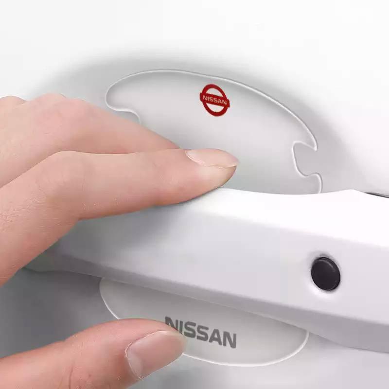 Комплект захисних плівок Нано під ручки авто Nissan 4 шт, фото 1