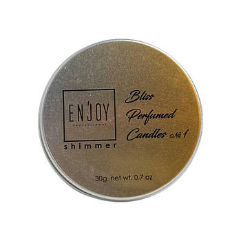 Парфумована масажна свічка Enjoy Professional 30 грам Shimmer Bliss №1