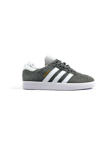 Кроссовки женские Adidas Gazelle Grey серые осень весна кеды адидас ...