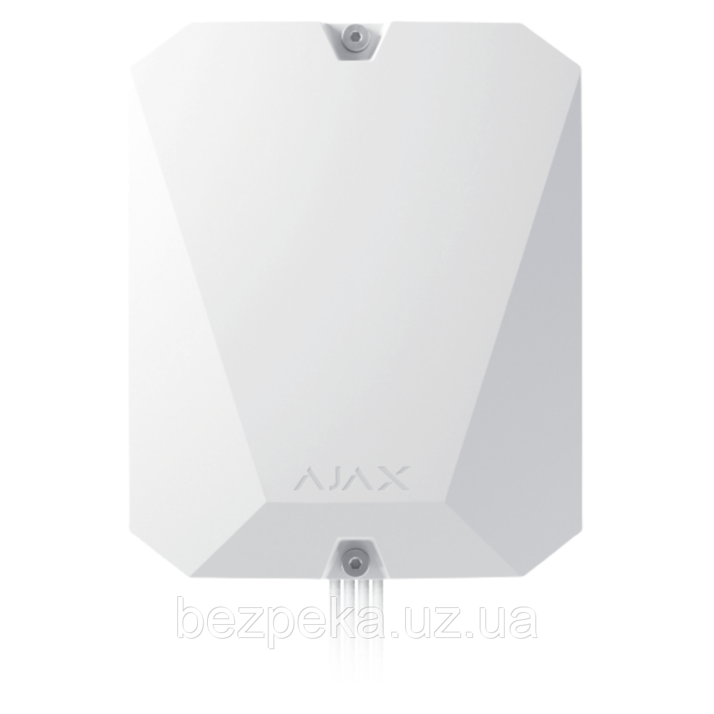 Hub Hybrid (4G) AJAX Fibra гібридна централь з підтримкою Fibra, Jeweller та Wings