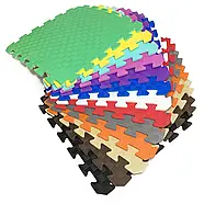 Дитячий килимок-пазл татами ластівчин хвіст Izolon Eva Kids 50х50х1 см, фото 8