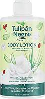 Лосьон для тела "Алоэ вера, хлопок и шиповник" Tulipan Negro Aloe Vera Cotton & Rosehip Body Lotion