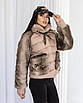 Зимові жіночі куртки  42-52 бежеві, фото 6