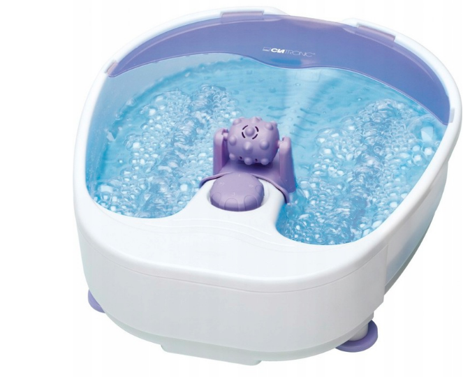 Масажна ванночка для ніг гідромасажер для стоп CLATRONIC FM 3389 90W