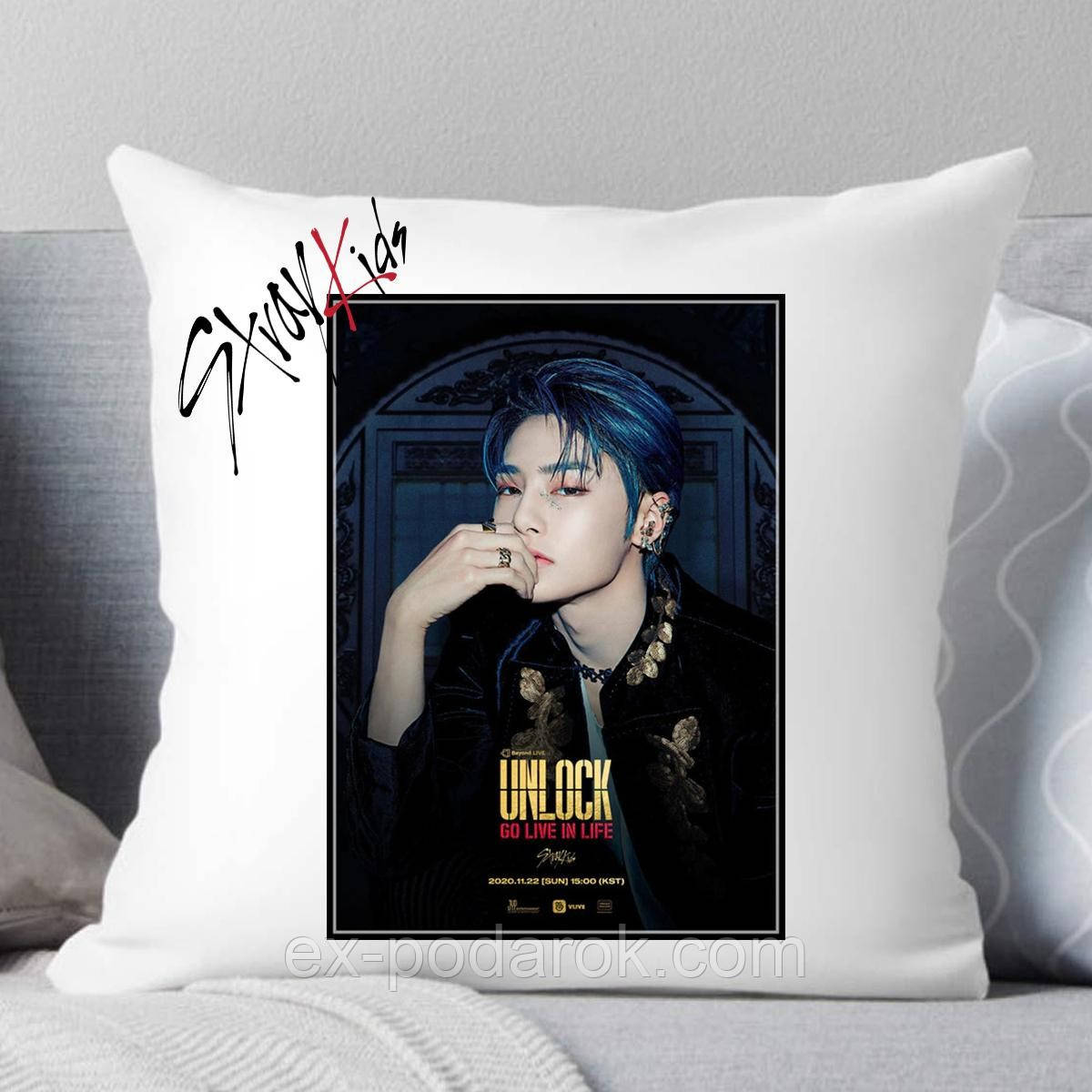 Подушка Stray Kids. Подушка Стрей Кідс No6