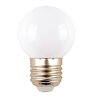 Світлодіодна лампочка 1 Вт, E27 G45 3000К тепла біла куля, для вуличних гірлянд, фото 7