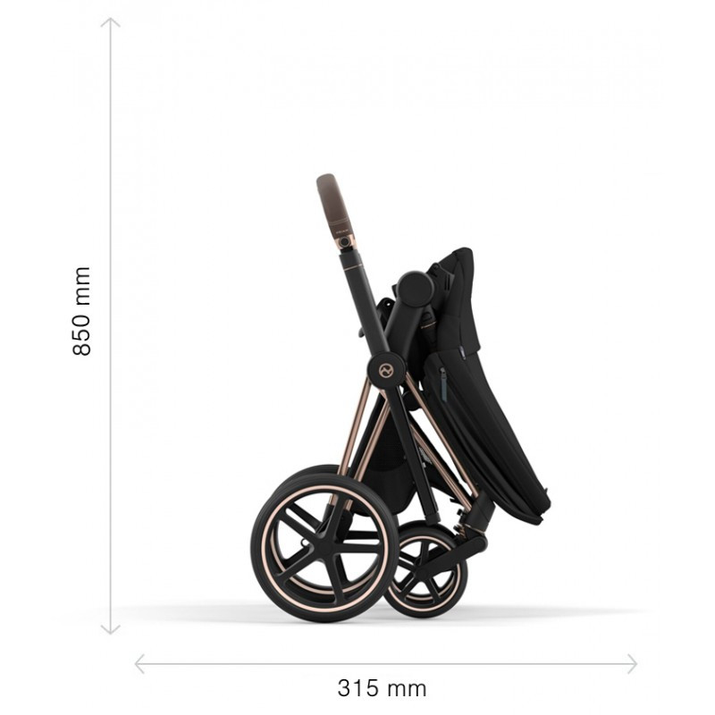 Cybex Priam 4.0 коляска 2 в 1 Dark Navy - фото 10 - id-p1911675097