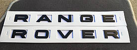 Range Rover Evoque 2012-2019 Емблема значок напис літери на капот чорні матові Нові