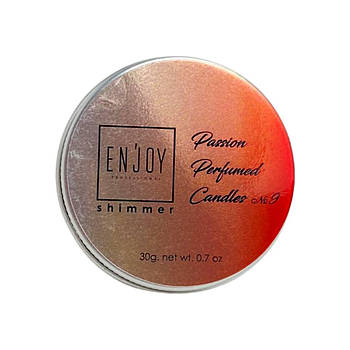 Парфумована масажна свічка Enjoy Professional 30 грам Shimmer Passion №9