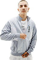 Олимпийка (мастерка) Nike M NSW HYBRID PK TRACKTOP серая FB1626-043