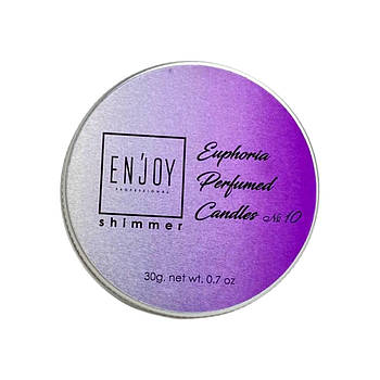 Парфумована масажна свічка Enjoy Professional 30 грам Shimmer Euphoria №10