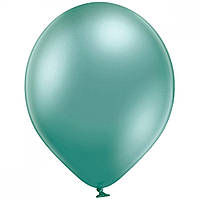 Латексна кулька хром B105/603/30см зелений Glossy Green Bel Bal