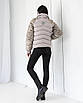 Зимові жіночі куртки  42-52 бежеві, фото 9