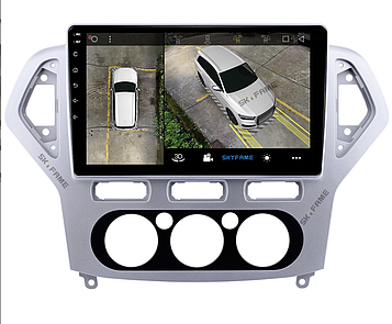 Магнітола для Ford Mondeo 4 2007-2010 для Android. Преміальна модель (2+32 ГБ 4G QLED CarPlay 8 ядер)