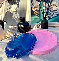 Молд "Crystal Art" Rosie.Arty для подставки с кристаллическим боком. Мод. 257. Диаметр примерно 14 см.